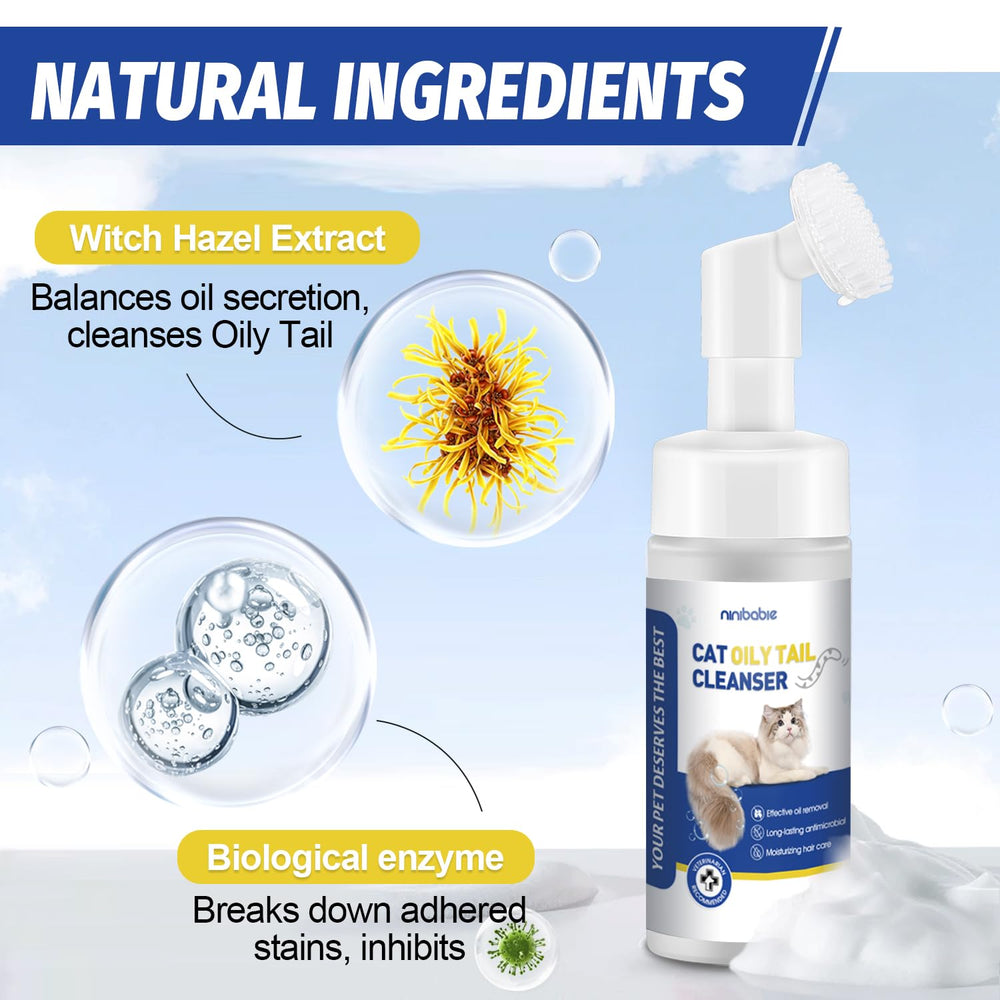 Ninibabie texture du produit en goutte illustrant une formule non grasse