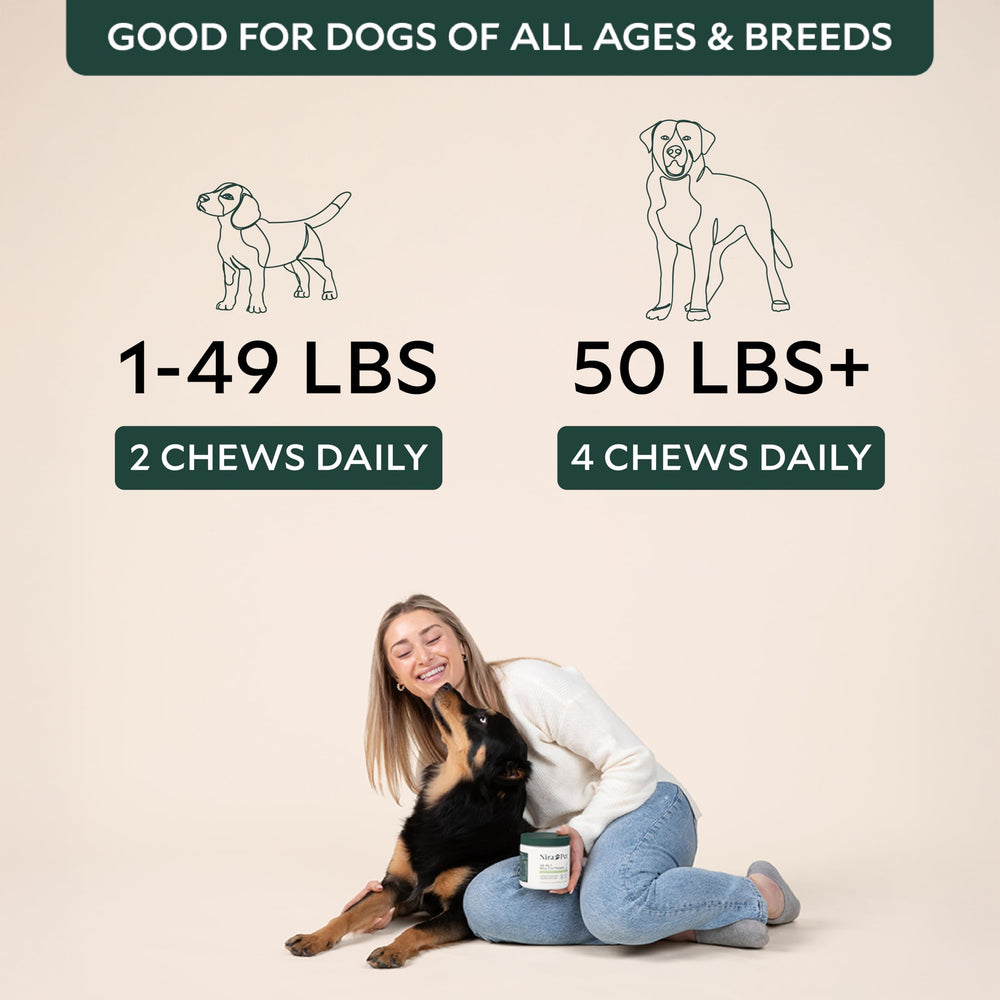Nira Pet étiquette nutritionnelle claire pour vérifier composition et dosage