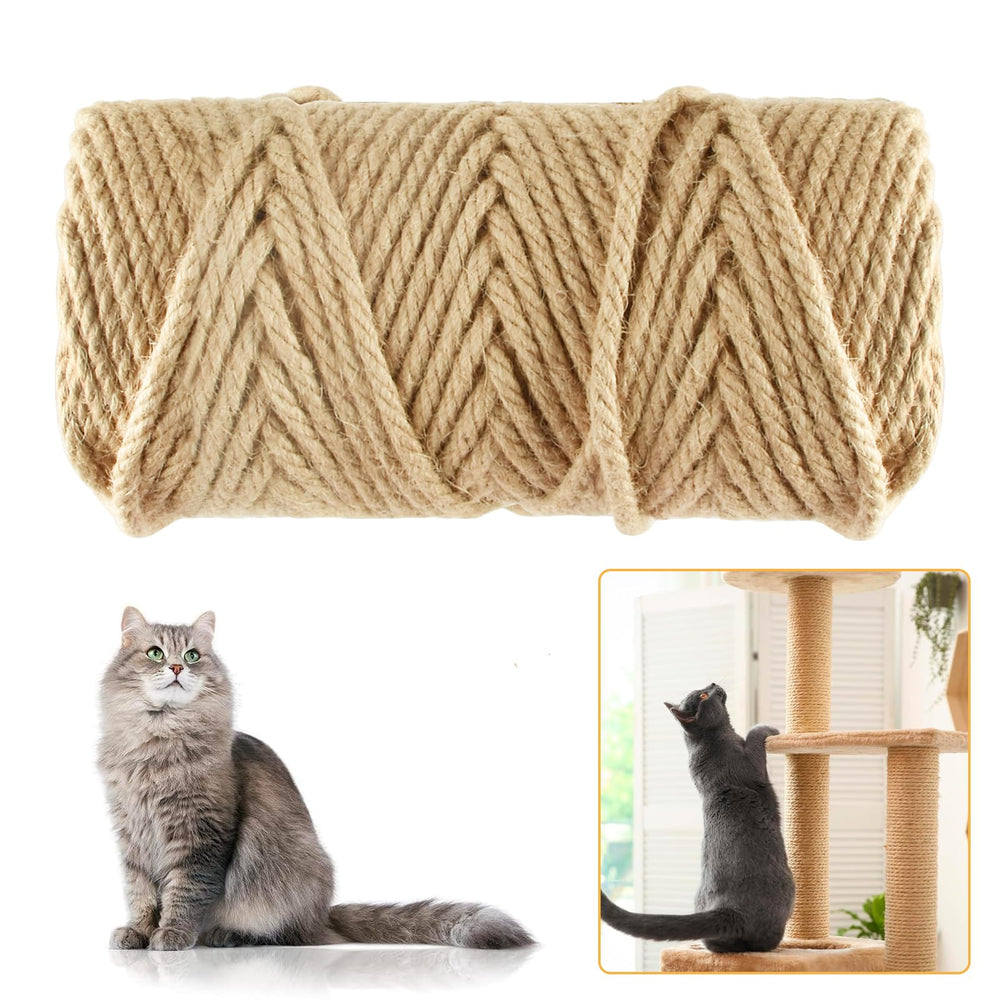 Niserelesa corde sisal 6mm emballée, présentation compacte et pratique