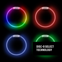Nite Ize gros plan des LED multicolores mettant en valeur la visibilité