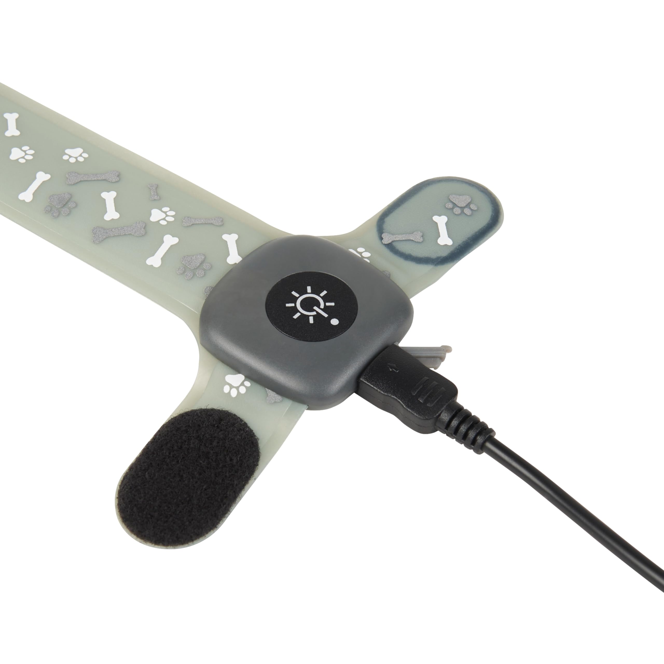 Nite Ize détail de fixation sur collier, installation simple et stable