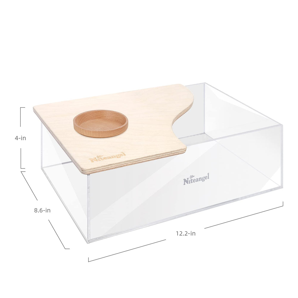 Niteangel comparaison de taille montrant dimensions adaptées aux petites cages