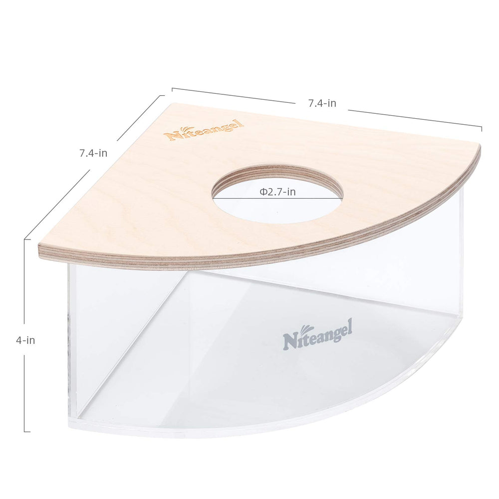 Niteangel bac installé dans une cage Bigger World pour intégration harmonieuse