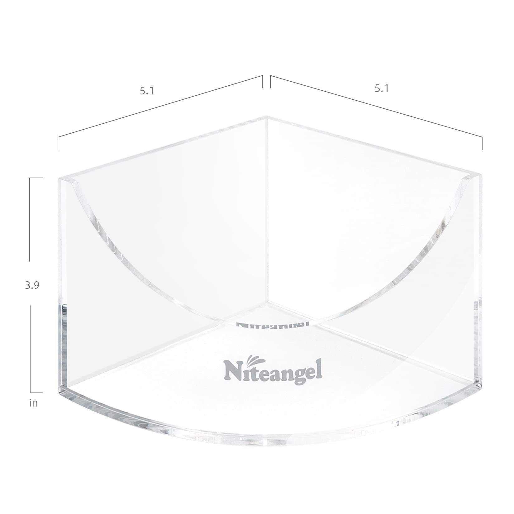 Niteangel comparaison taille montrant dimensions compactes et échelle