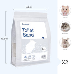 Niteangel gros plan granulométrie sable doux protège pattes
