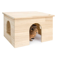 Niteangel devant de la maison en bois montrant l'entrée et sécurité