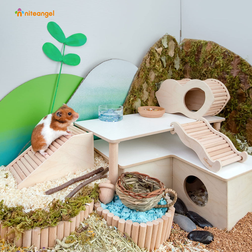 Niteangel entrée ronde adaptée aux hamsters nains et gerbilles