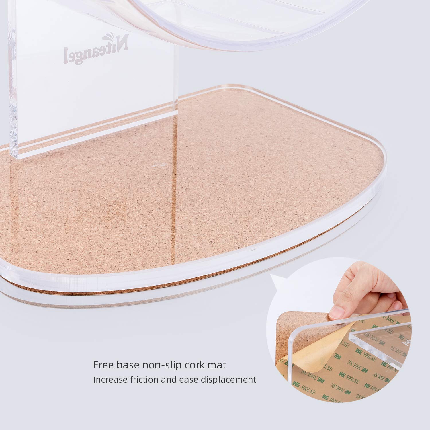 Niteangel matière plastique transparente résistante au rongement