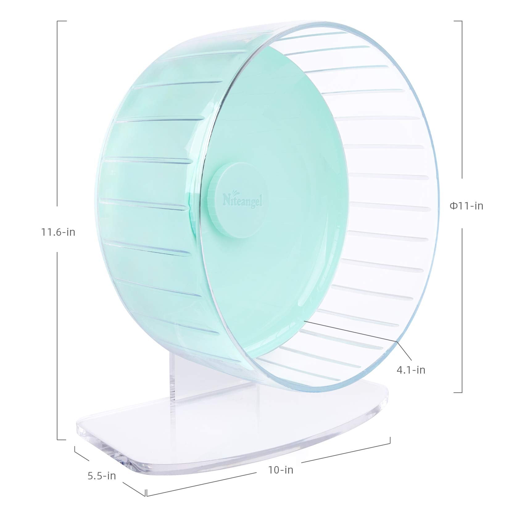Niteangel roue à côté hamster pour comparaison d'échelle
