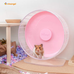 Niteangel roue en usage dans cage offrant exercice discret nocturne