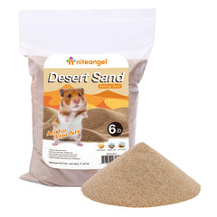 Niteangel emballage avant du sable de bain montrant poids et utilité