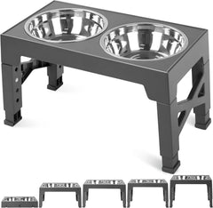 Niubya gamelle surélevée vue avant montrant design stable et finition moderne