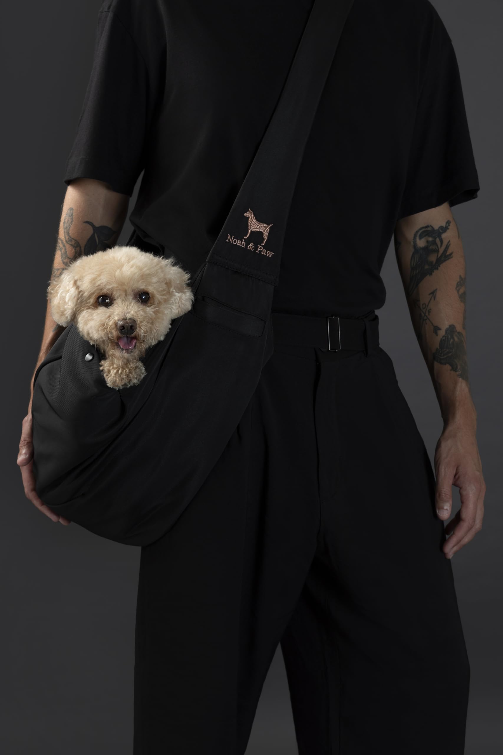 Noah & Paw bandoulière rembourrée réglable pour port confortable