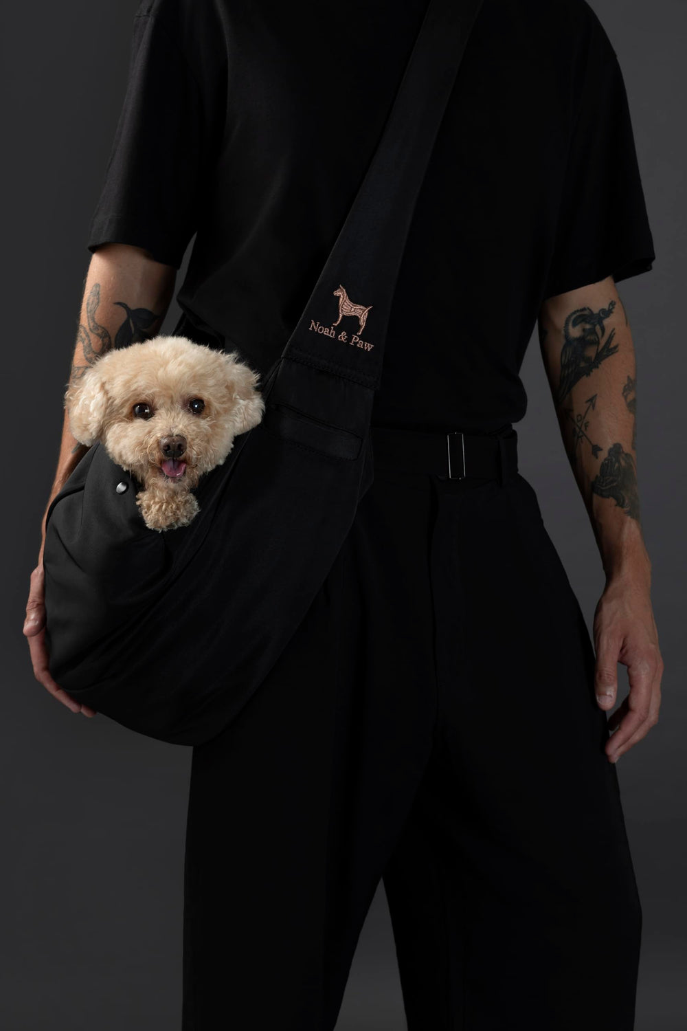 Noah & Paw bandoulière rembourrée réglable pour port confortable