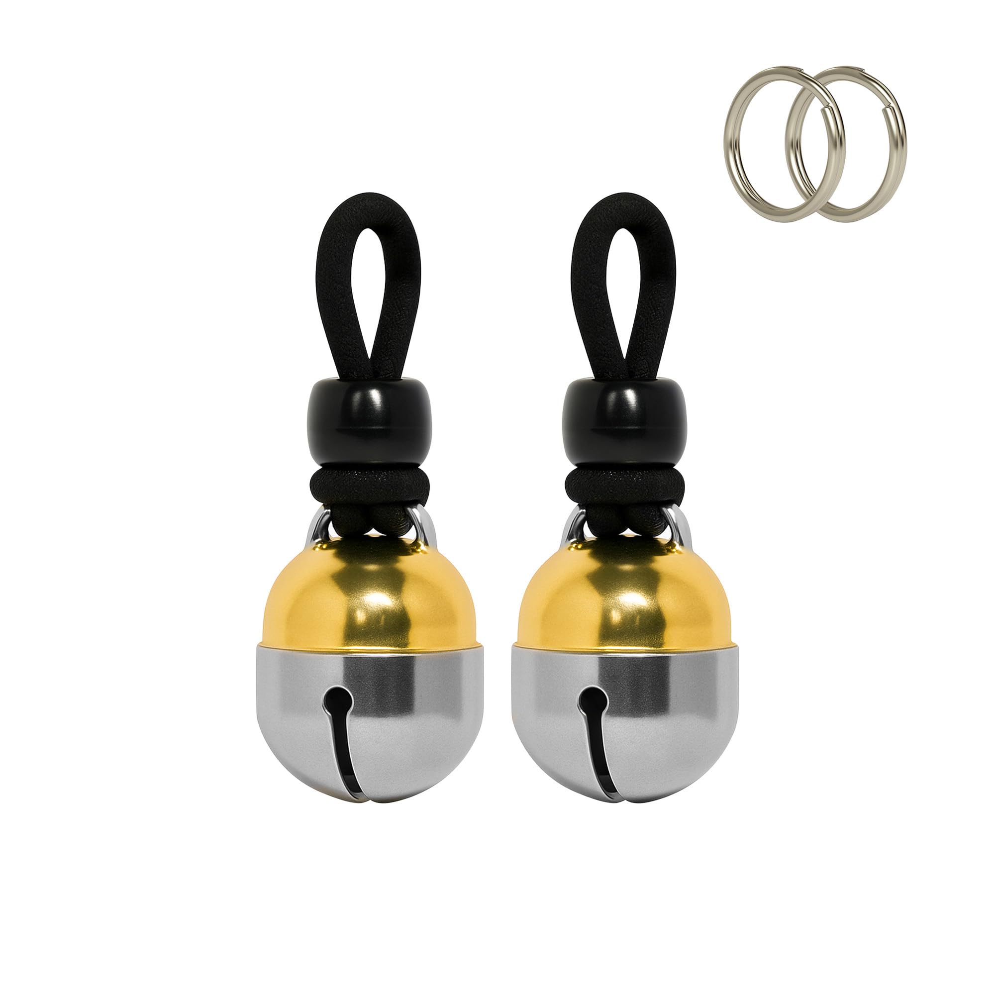 Noble Bells emballage avant montrant deux clochettes et bénéfice de qualité artisanale