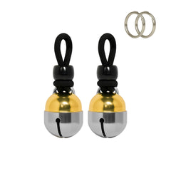 Noble Bells emballage avant montrant deux clochettes et bénéfice de qualité artisanale