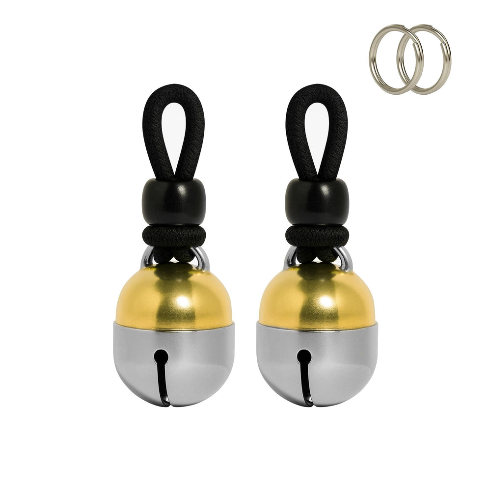 Noble Bells vue avant du produit montrant la cloche et le packaging pratique