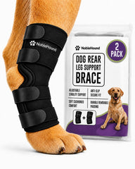 NobleHound vue frontale du lot pour maintenir le jarret et stabiliser la patte