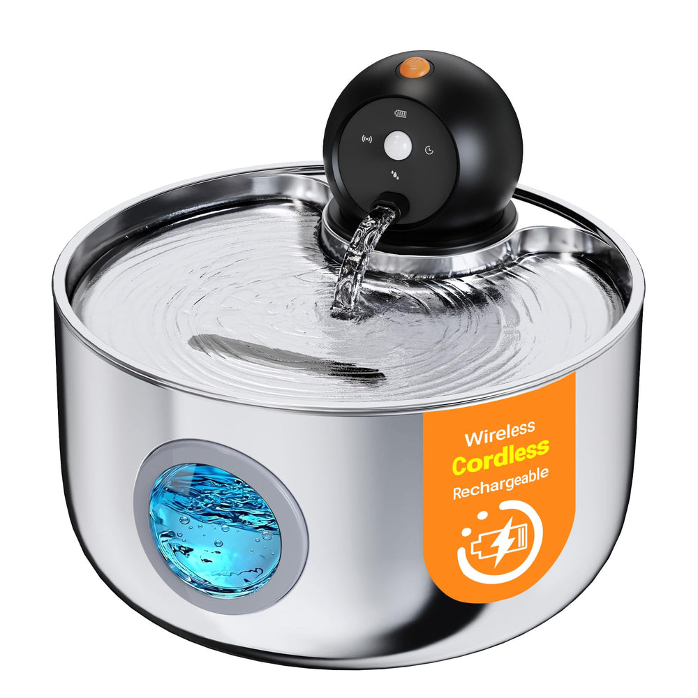 NOBXBON fontaine vue de face montrant design sans fil et placement flexible