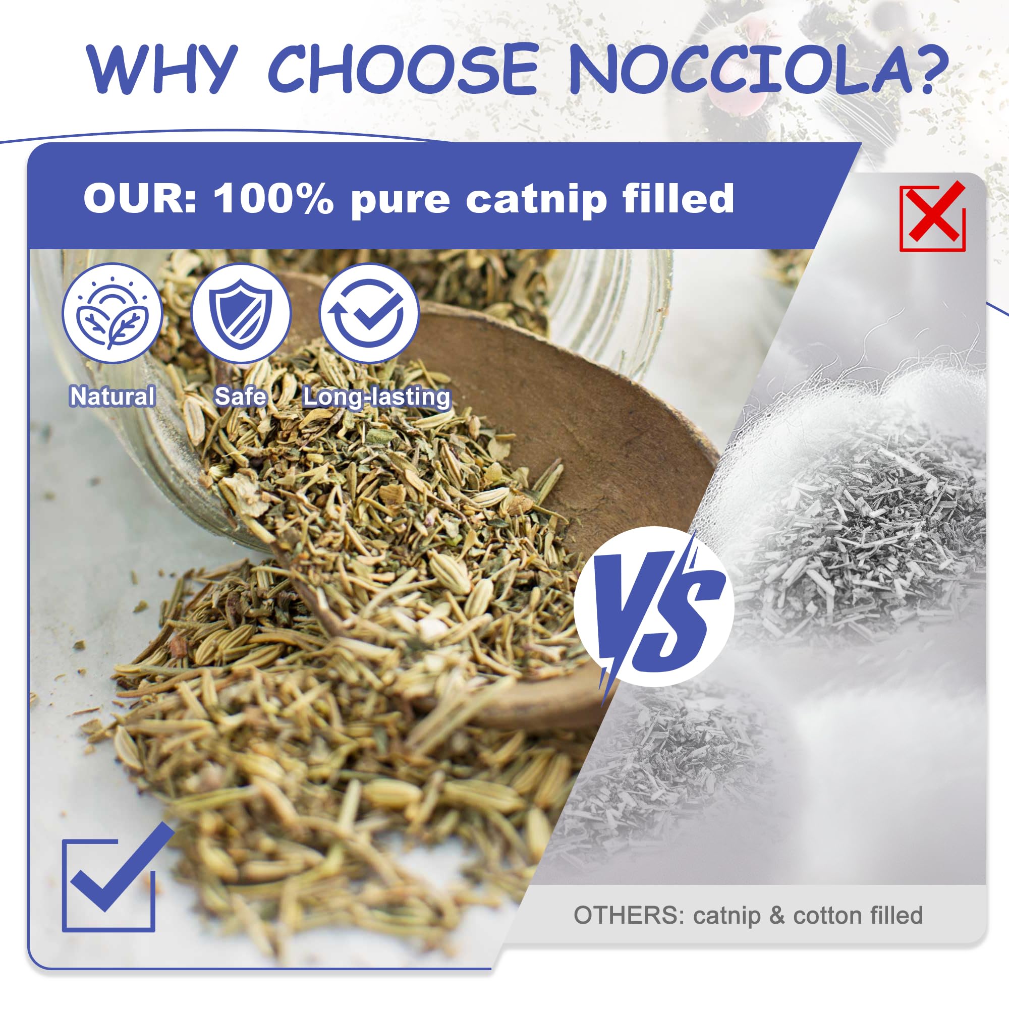 Nocciola gros plan texture du tissu, douceur et résistance pour les dents