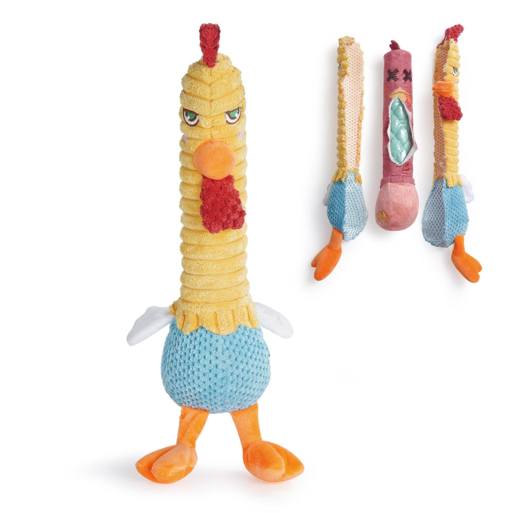 Nocciola poulet face avant montrant la peluche attirante pour jeu