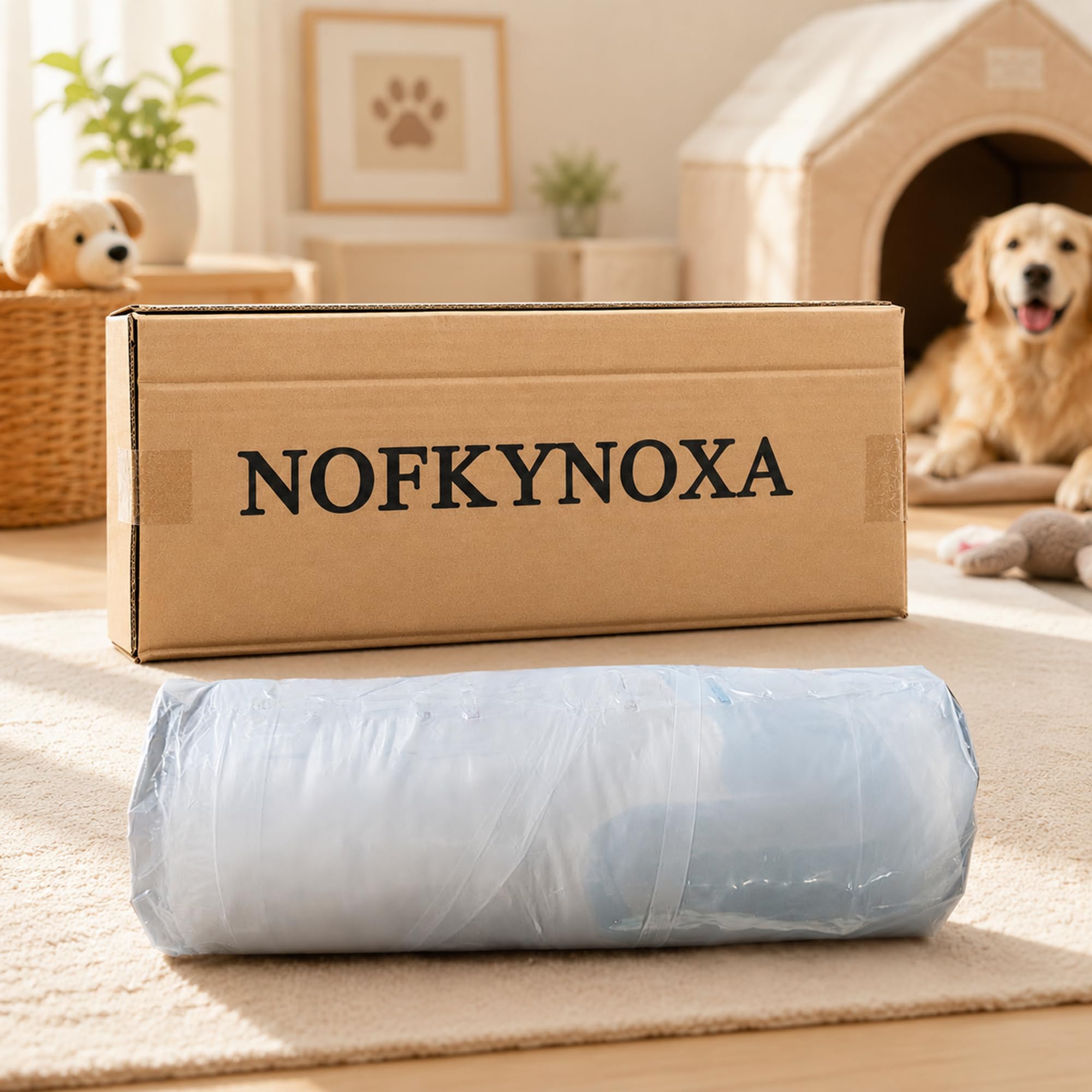 NOFKYNOXA scène de salon montrant intégration esthétique et confort