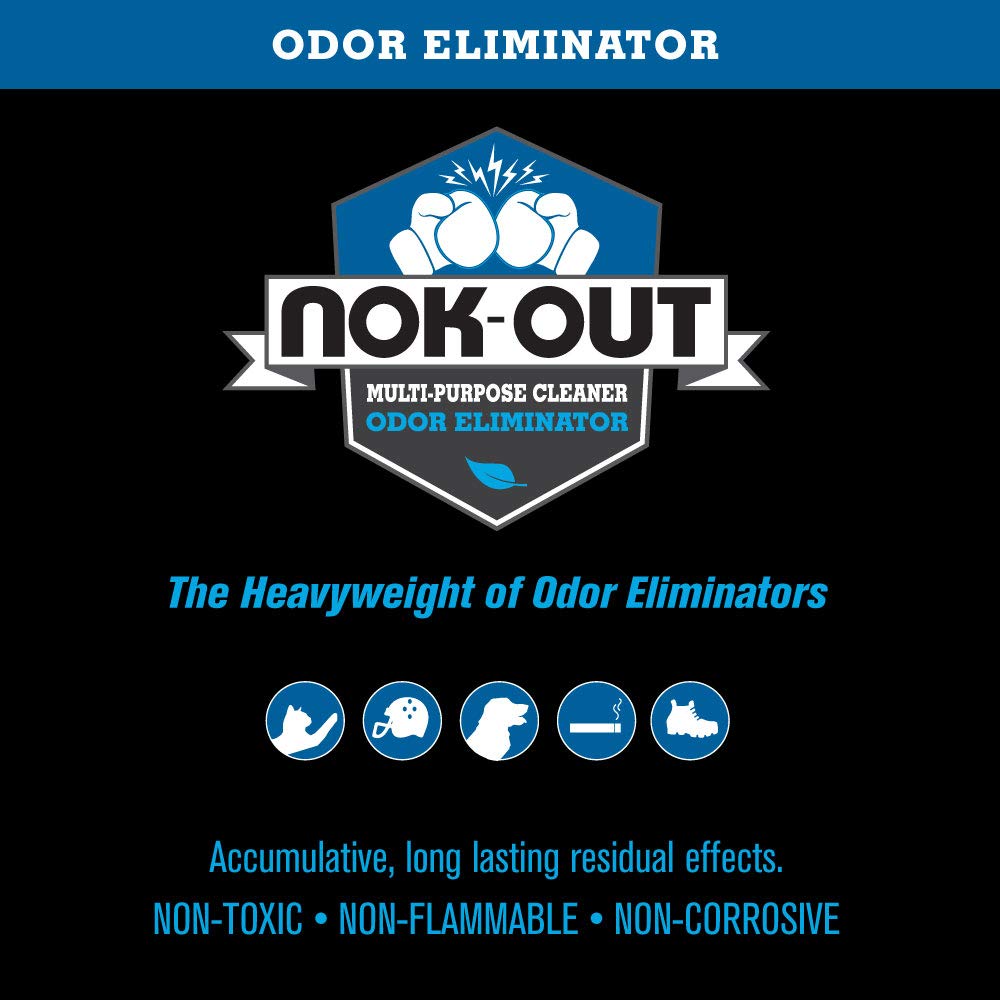 NOK OUT atomiseur gros plan montrant pulvérisation uniforme pour traitement local