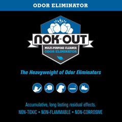 NOK OUT atomiseur gros plan montrant pulvérisation uniforme pour traitement local