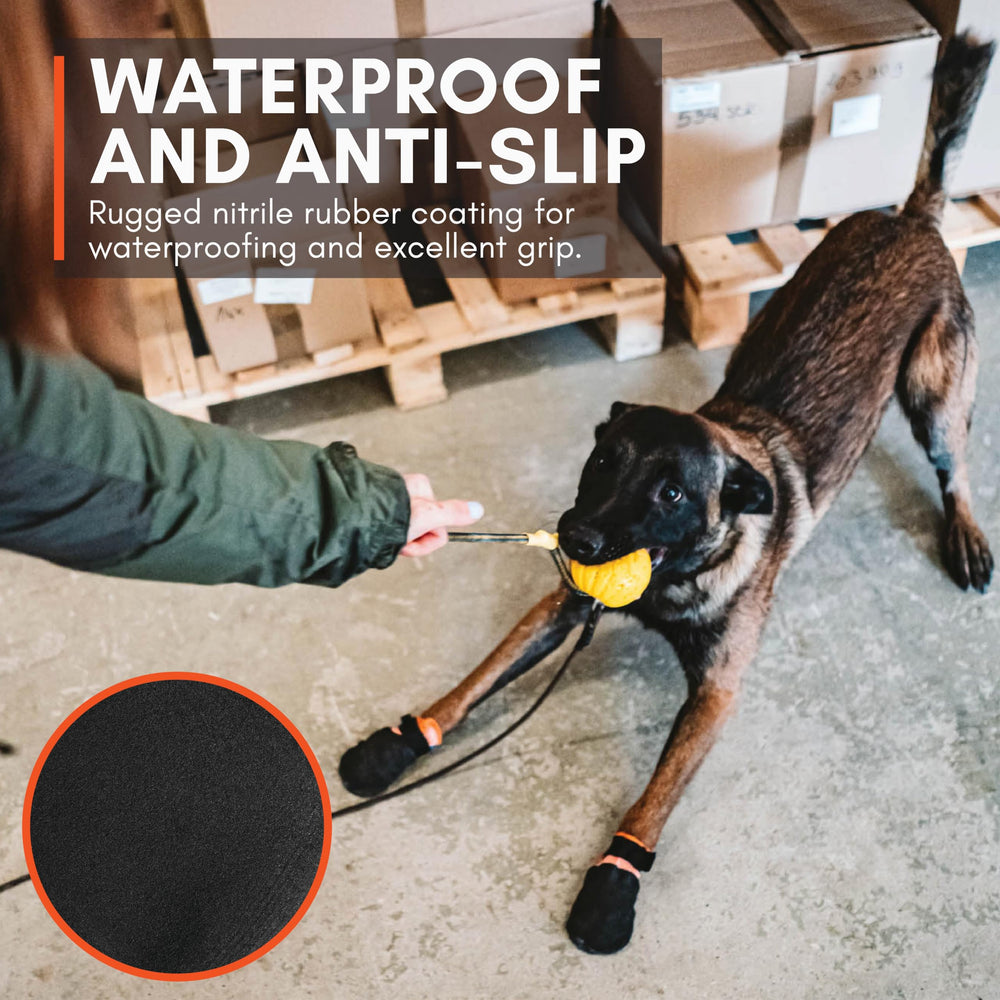 Non-stop Dogwear comparaison taille indiquant ajustement précis de la patte