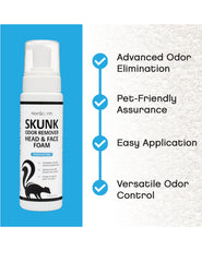 NonScents mousse appliquée sur museau pour confort animal