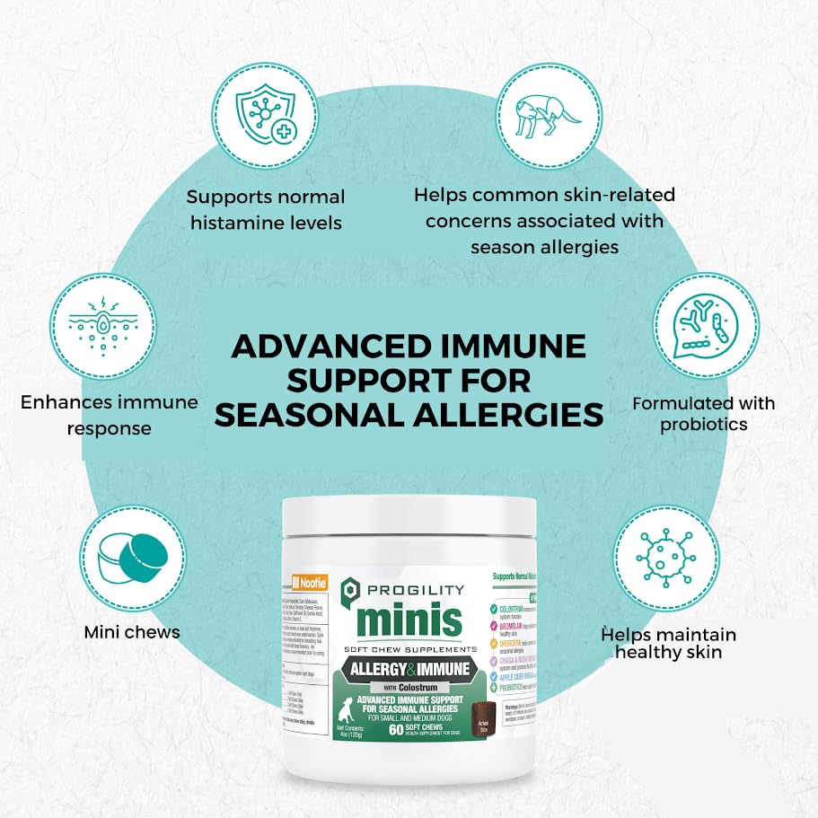 Nootie Progility Mini comparaison de taille pour petits chiens utile au dosage
