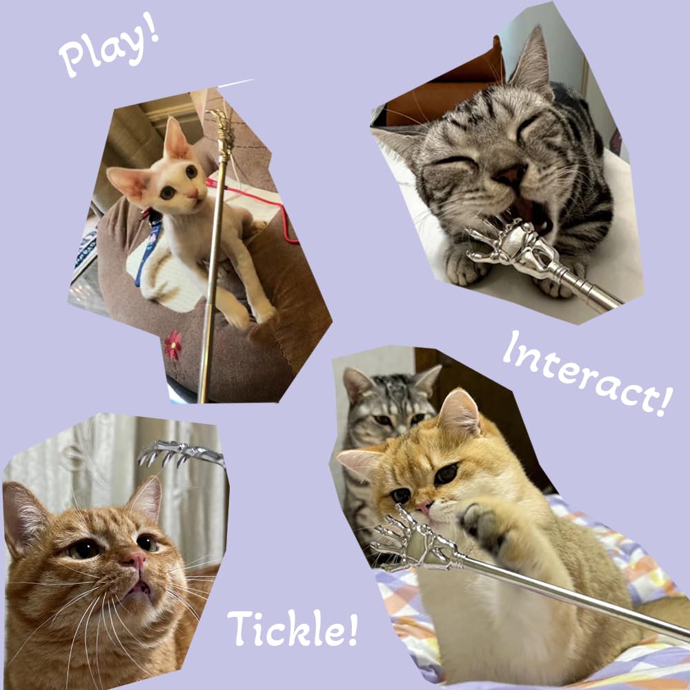 Nopikku baguette en action avec un chat, avantage : stimule et engage l'animal