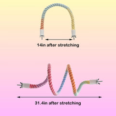 Nopikku détail de la tresse de corde offrant adhérence et confort