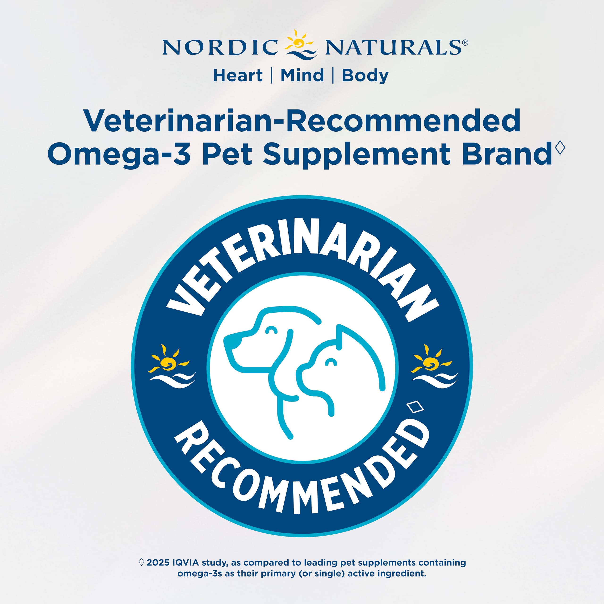 Nordic Naturals chien actif en extérieur illustrant meilleure mobilité