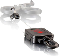 North American Rescue scissor leash attaché à des ciseaux en usage pour accès rapide