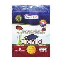 Northfin packaging avant montrant 500g et avantages nutritionnels