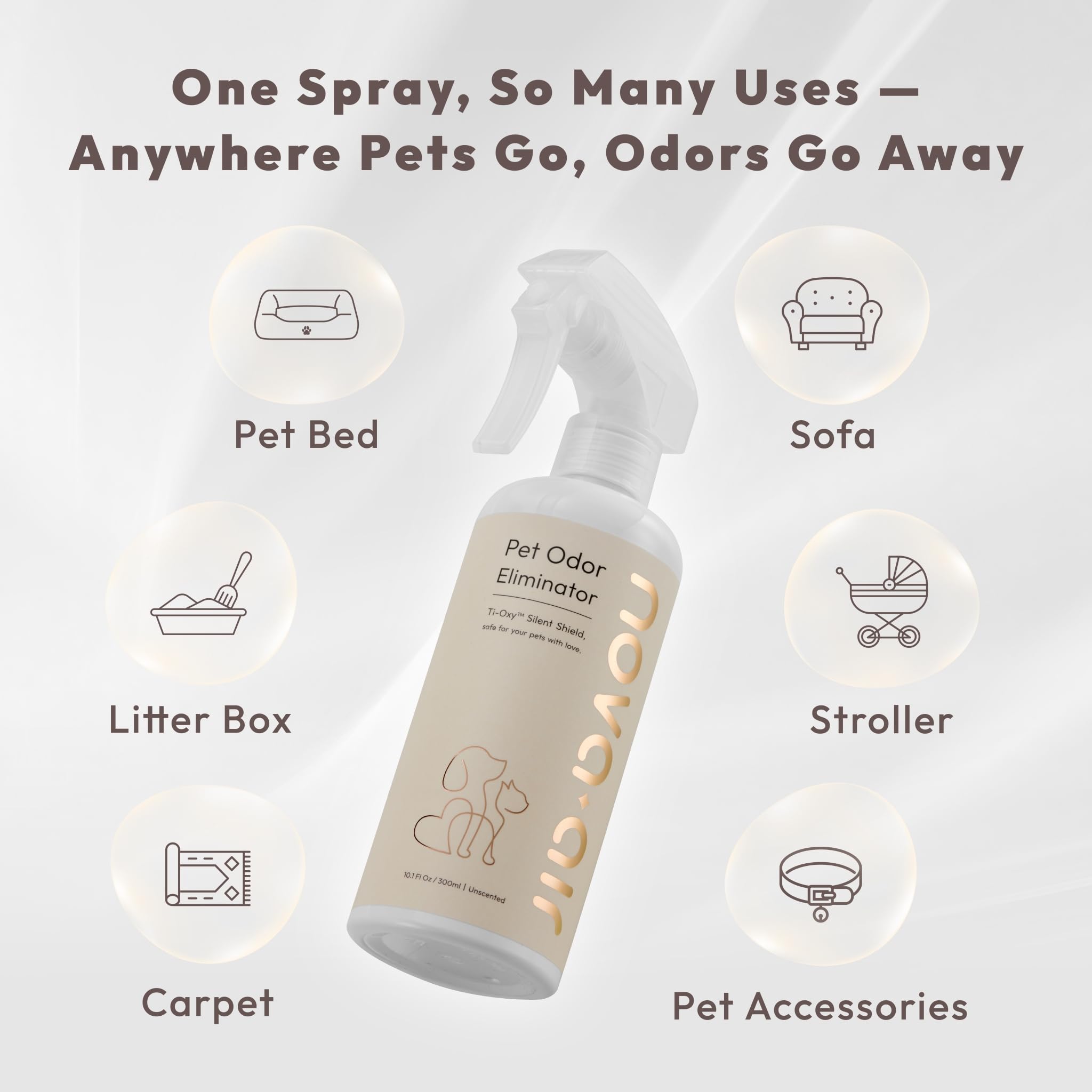 nova-air spray dans voiture offrant fraîcheur sans parfum pour trajet