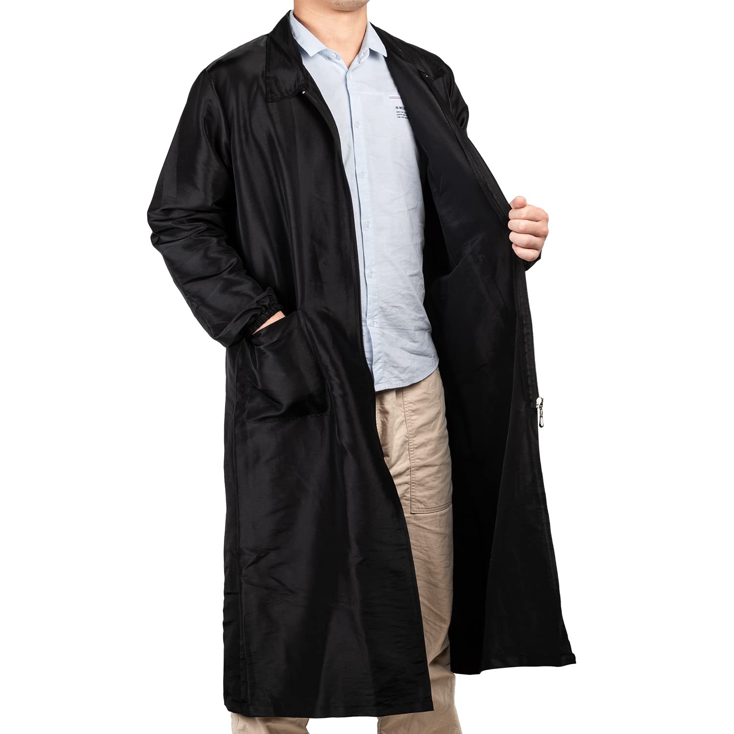 Noverlife veste portée pendant un toilettage pour efficacité et propreté