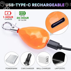 Novkin lampe en usage sur collier démontrant fixation sécurisée