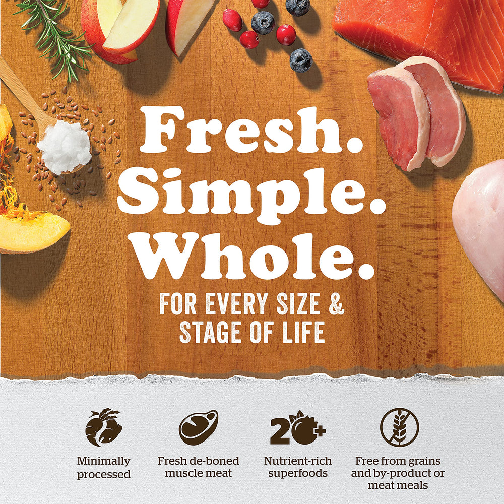 Now Fresh comparaison de taille des croquettes pour portionnage précis