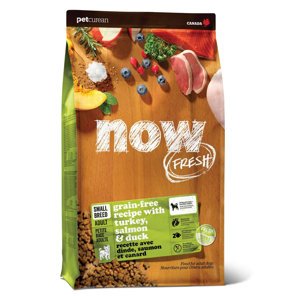 Now Fresh paquet 22 lb montrant l’emballage et qualité premium