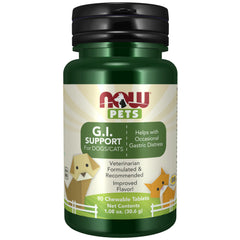 NOW G.I. Support emballage avant montrant le produit et information claire