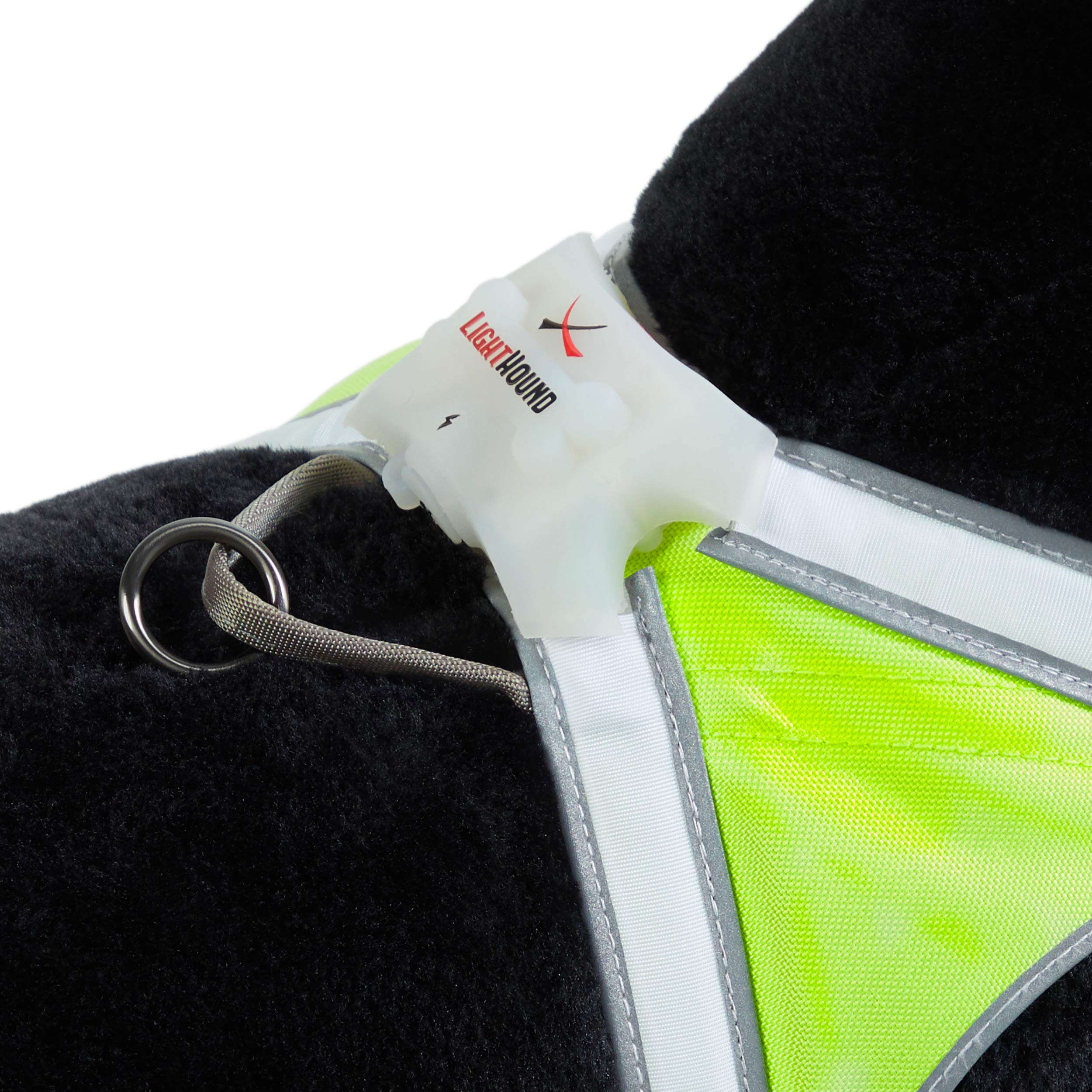 noxgear scène nocturne promenade montrant visibilité accrue et sécurité