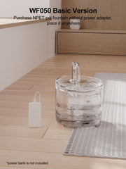 NPET réservoir transparent affichant le niveau d'eau pour un suivi simple