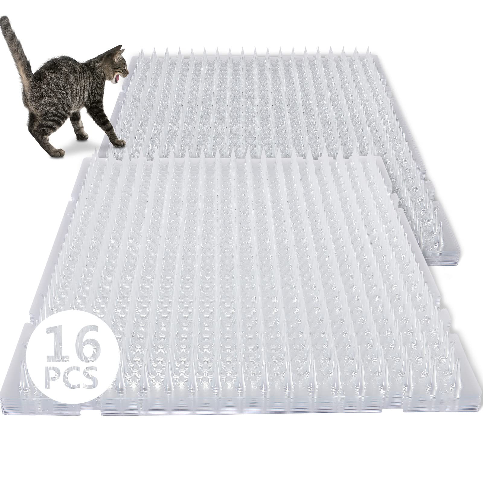 Nuanchu vue avant du tapis transparent protégeant meuble