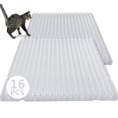 Nuanchu vue avant du tapis transparent protégeant meuble