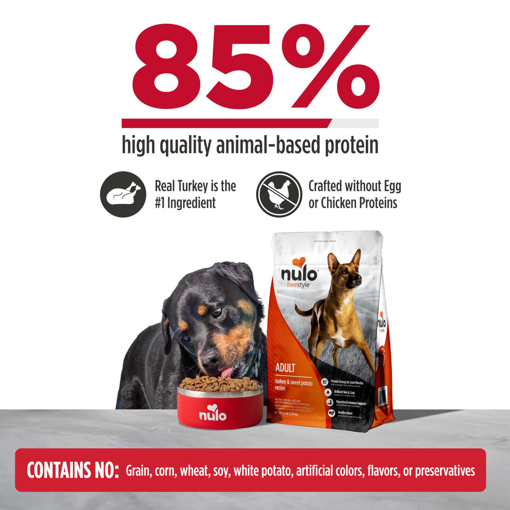 Nulo FreeStyle texture des croquettes mettant en valeur qualité