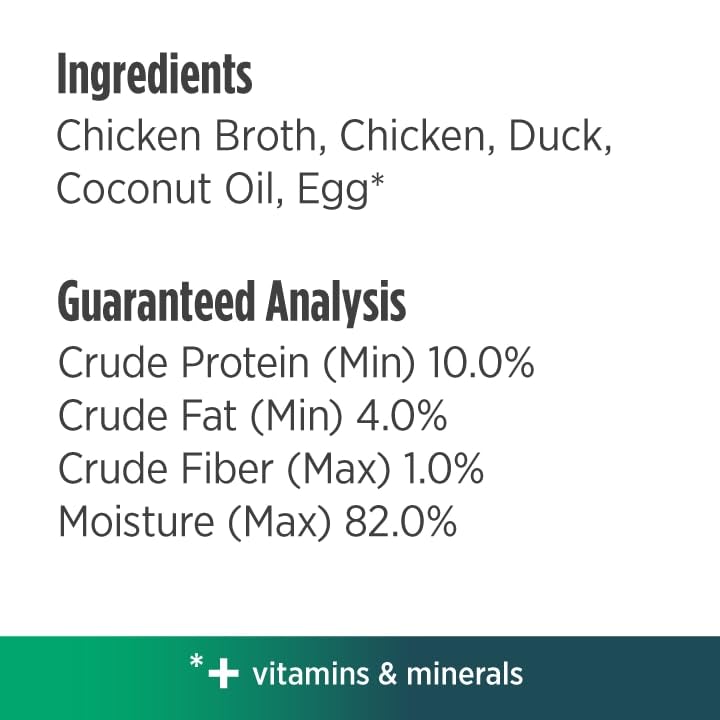 Nulo étiquette nutritionnelle mettant en avant taurine et vitamine E