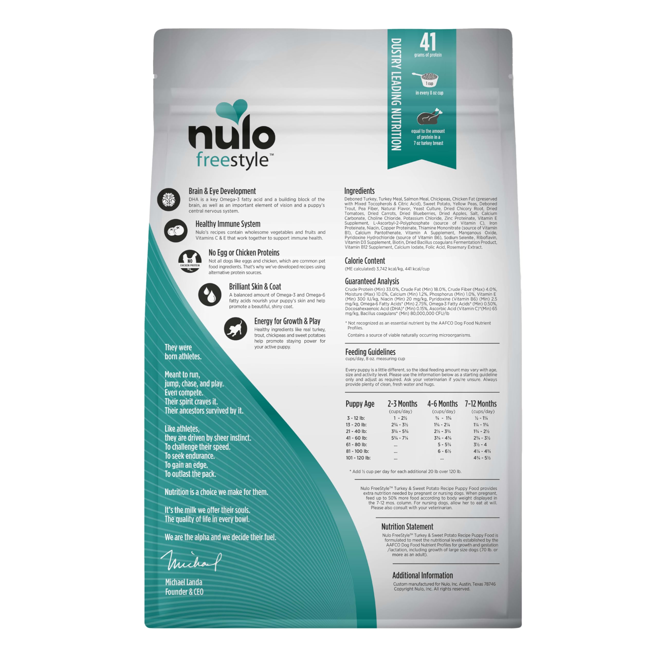 nulo gros plan texture des croquettes pour appétence et qualité