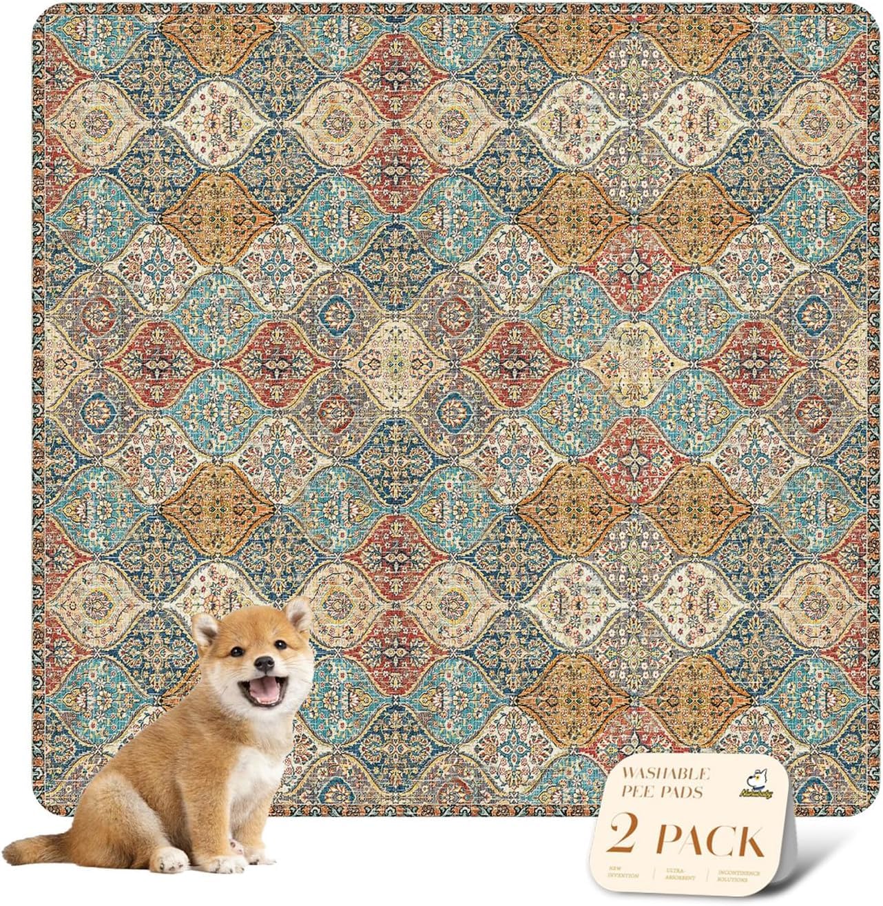 nunubaby tapis face avant crème design élégant protège sol